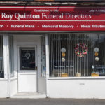 The outside of Roy Quinton Funeral Directors Bushbury branch.