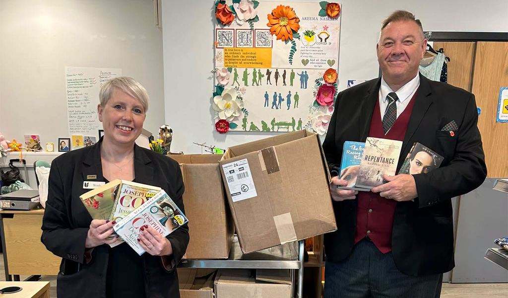 Book Collection Supports Well Wishers Charity